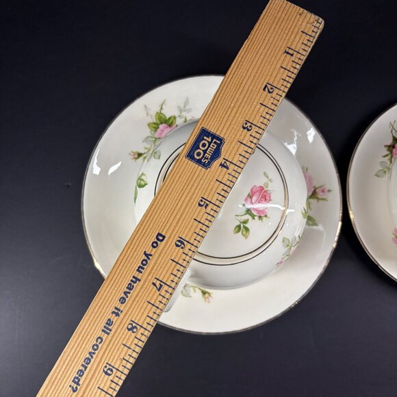 Royal Wilton Sugar Bowl & Creamer Set With 22K Gold Trim - Picture 8 of 11